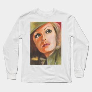 Greta Garbo Long Sleeve T-Shirt